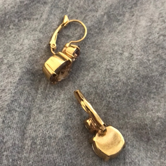 elegant citrine earrings - Picture 2 of 3